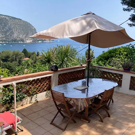 Appartement Independant Dans Villa Eze Bord De Mer Buitenkant foto